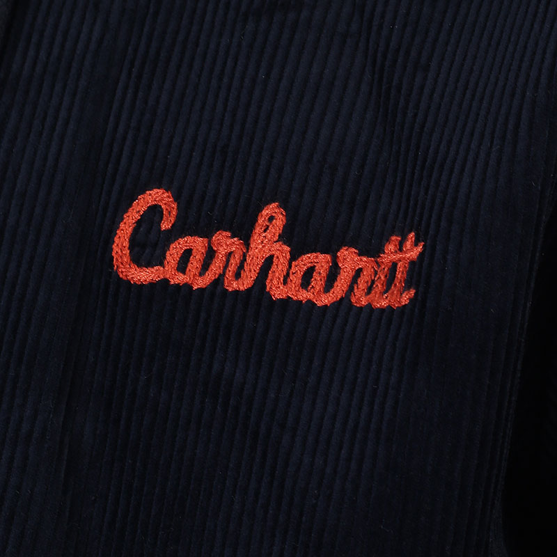 мужская синяя куртка Carhartt WIP Dennis Jacket I029440-astro/copperton - цена, описание, фото 4
